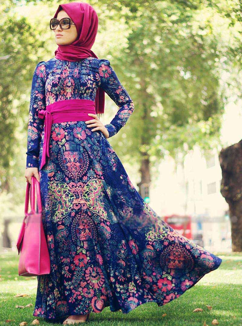 ازياء تحفه للمحجبات كشخه ازياء تحفه للمحجبات بسيطه Fashion Veiled Turkish 5