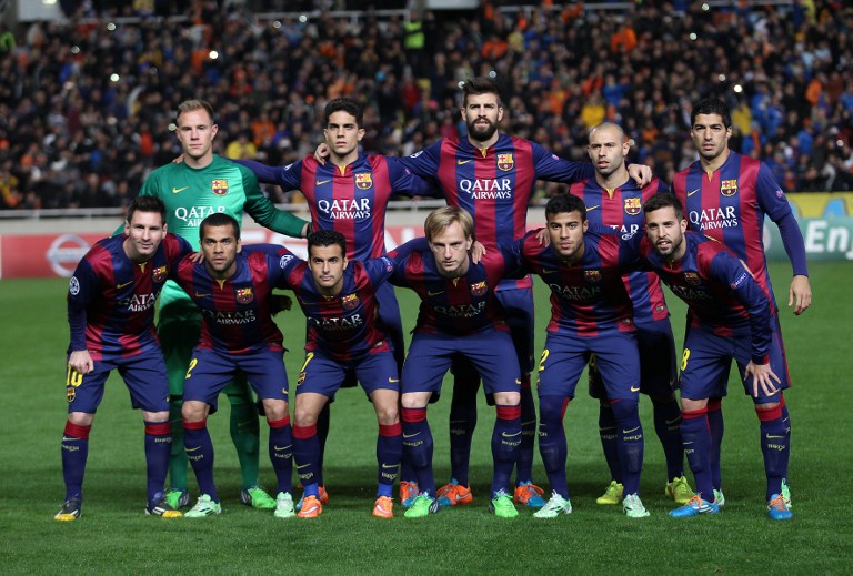 الفريق كنت ادور كتير عن فريق برشلونة الجديد واخيرا لاقيته - اجدد صور فريق برشلونة 2020 Barcelona Squad 2014 2015