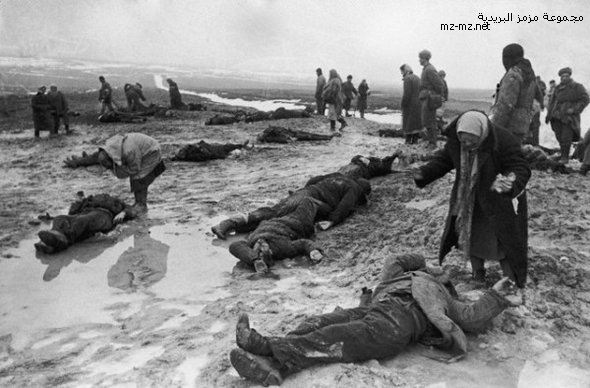 بحث الحرب العالمية الاولى - اثار ووقائع موجعة عن الحرب العالمية الاولي Unseen World War 2 Photos 40