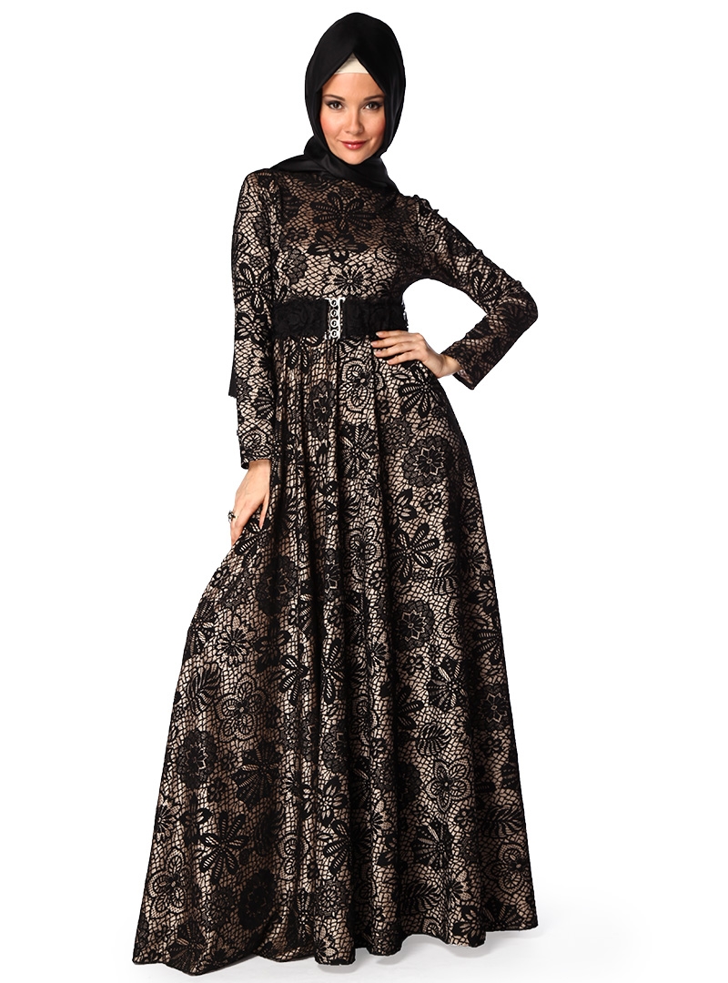 فساتين طويله بالدانتيل New Seasonwww-Fatakat Ar-Com Lace Evening Dress Models 3 1