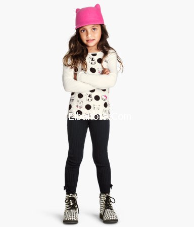 صور ملابس اطفال شتوي 2020 Girl Clothes With Flower 3