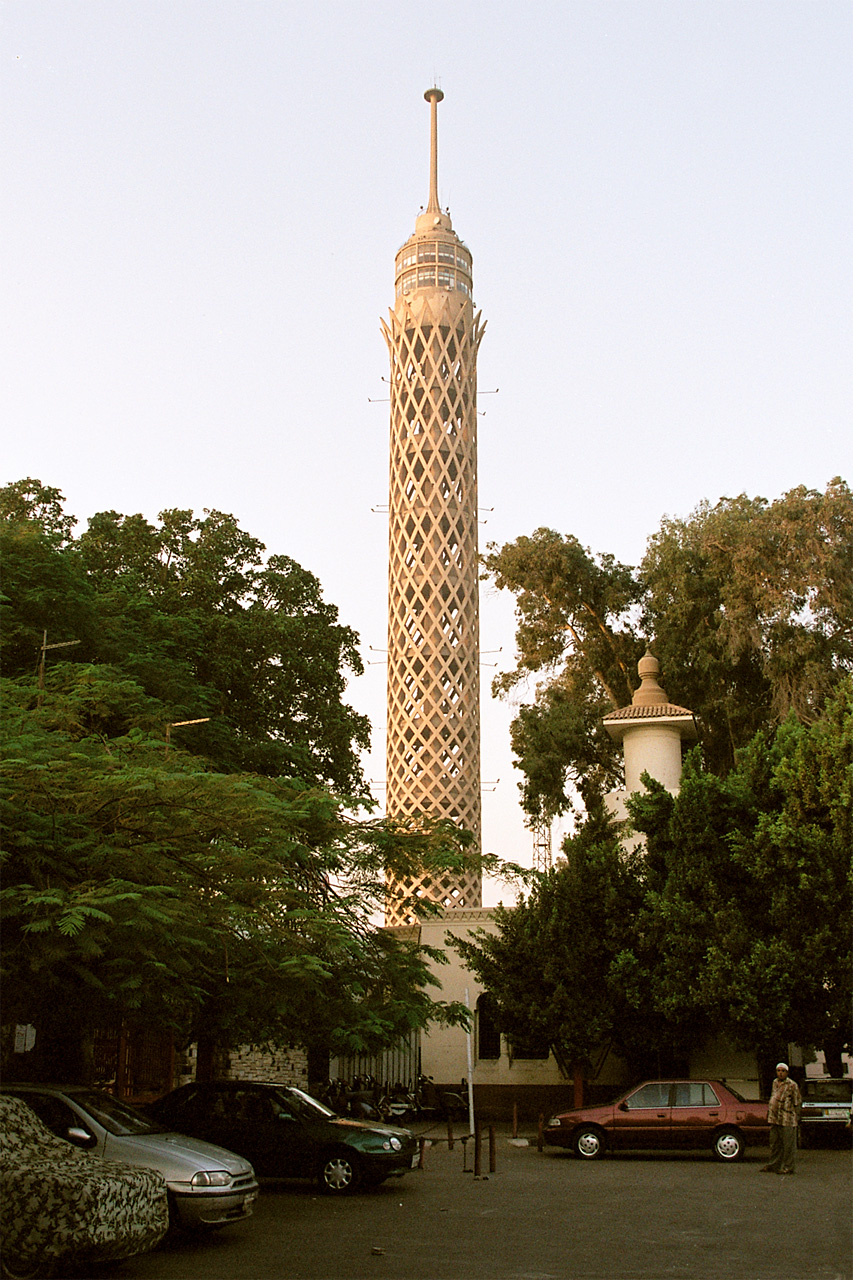 برج القاهره او برج الجزيرة - معلومات مهمة جدا عن برج القاهرة Cairo Tower Of Cairo Egypt Oct 2004