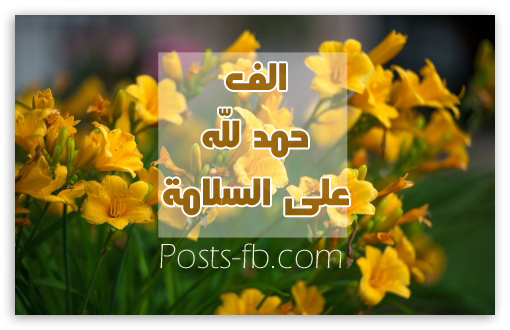 صور الحمد لله ع سلامة صور الحمد لله على السلامة ‫305935305‬ ‫‬