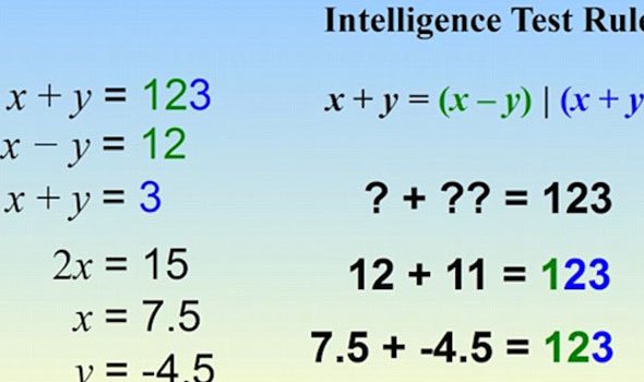 اختبار الذكاء في الرياضيات - اختبر مدي ذكائك بحل تلك المسائل 20160713 766