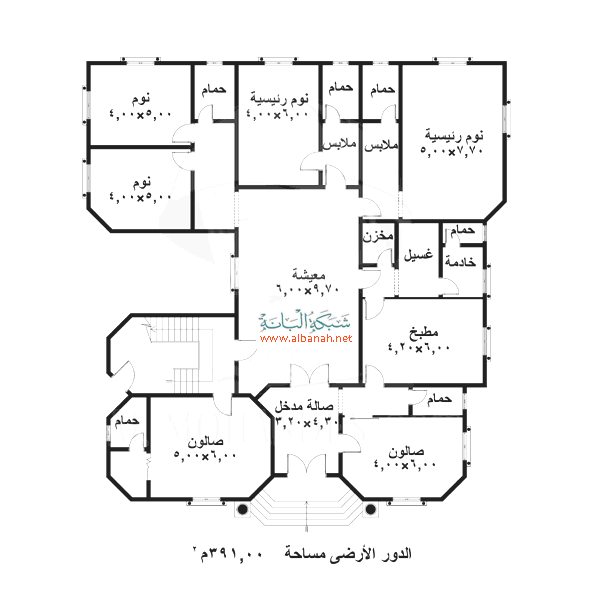 افضل تصميم دور ارضي 20160628 175