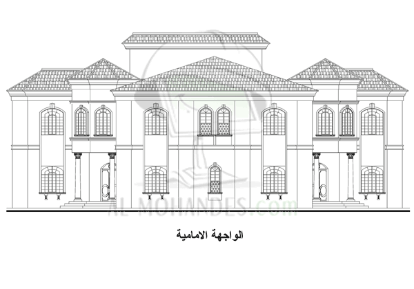 رسومات واجهات منازل حديثة