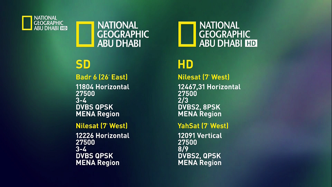 ناشيونال الجديد - تردد ناشيونال جيوغرافيك ابو ظبى 20160625 16
