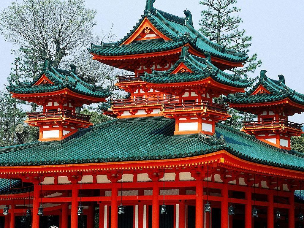 صور من اليابان الكوكب الشقيق - جمال لن تتوقع على ارض الواقع Heianshrinekyotojapan