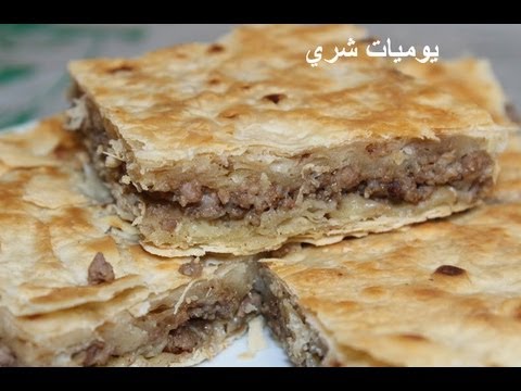 طريقة عمل رقاق باللحمة المفرومة - الرقاق الجامد جدا وطعمه لذيذ جدا 😋 20160705 242