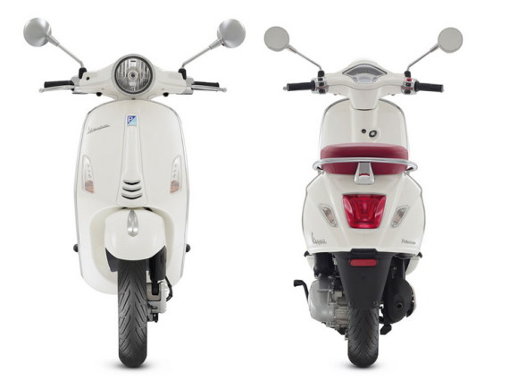 اجمل صور فيسبا جديده - صور لاحدث موتسكلات في الاسواق العربيه 2014 Vespa Primavera Front And Back