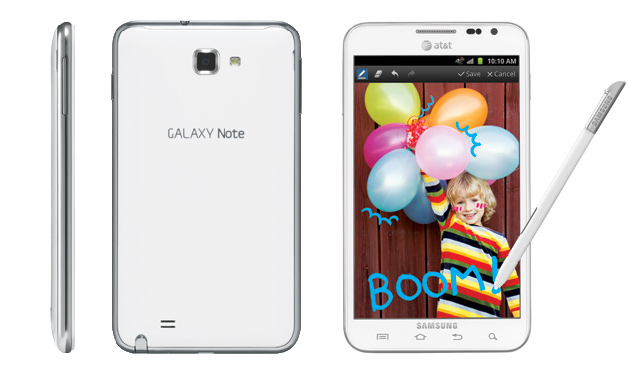 مواصفات وسعر سامسونج جالاكسي نوت 1 - هاتف بقلم سهل التعامل Samsung Galaxy Note White