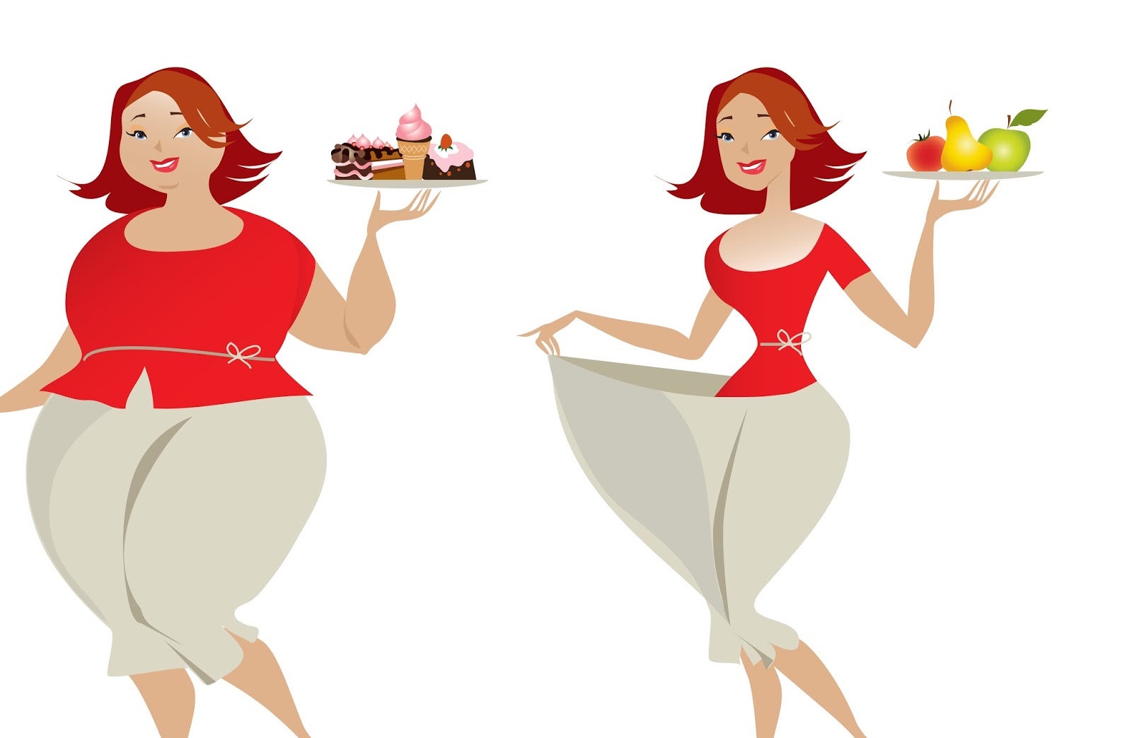 طريقة رجيم سريعة وسهله - تخسيس 5 كيلو في اسبوع Excess Weight Vector 3