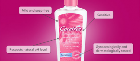 غسول افون للمنطقة الحساسة Carefree