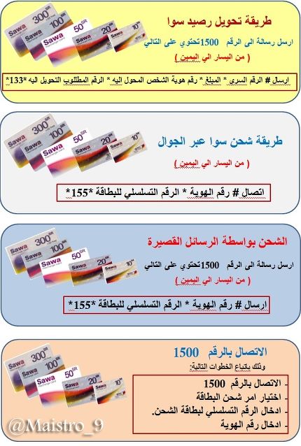 شحن سوا عن طريق رقم الهوية - اتبعوا الخطوات مع الصور 312543