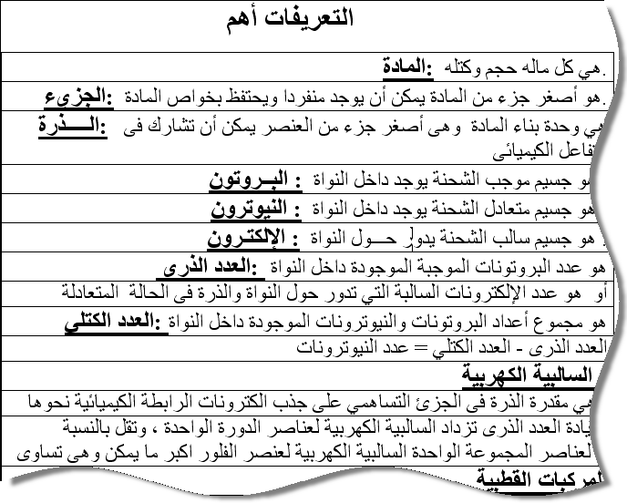 علوم للصف الثاني الاعدادي 20160709 99