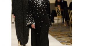 عربية عبايات صور احدث 2015 Newest Arrival Night Party wear Black Chiffon font b Crystals b font Evening Dresses Arabic 300x160