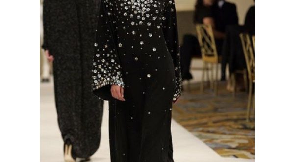 عربية عبايات صور احدث 2015 Newest Arrival Night Party wear Black Chiffon font b Crystals b font Evening Dresses Arabic 620x330