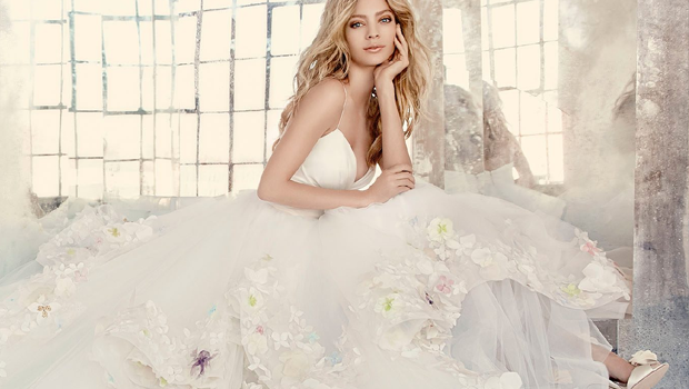 Header Image Header Image Article Main Floral Wedding Dresses Hayley Paige Ar