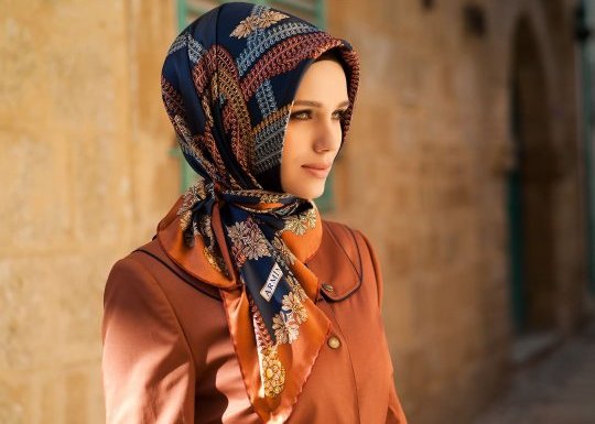 احلى ستايل حجاب جديد - الزوق التركي يناسب فتيات العرب المحجبات New Turkish Hijab Scarf Fashion Styles For Women Trends 2013 10