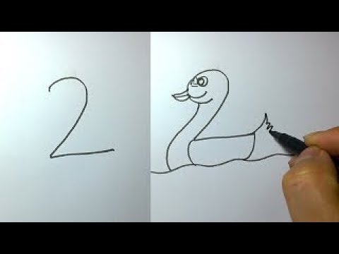 اسهل رسومات في العالم , ستكون سهلة علي أطفالك