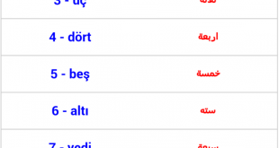 يحب من مصور لكل قاموس عربي تركي بعض المفردات اللغة التركية pdf 289393 1 310x165